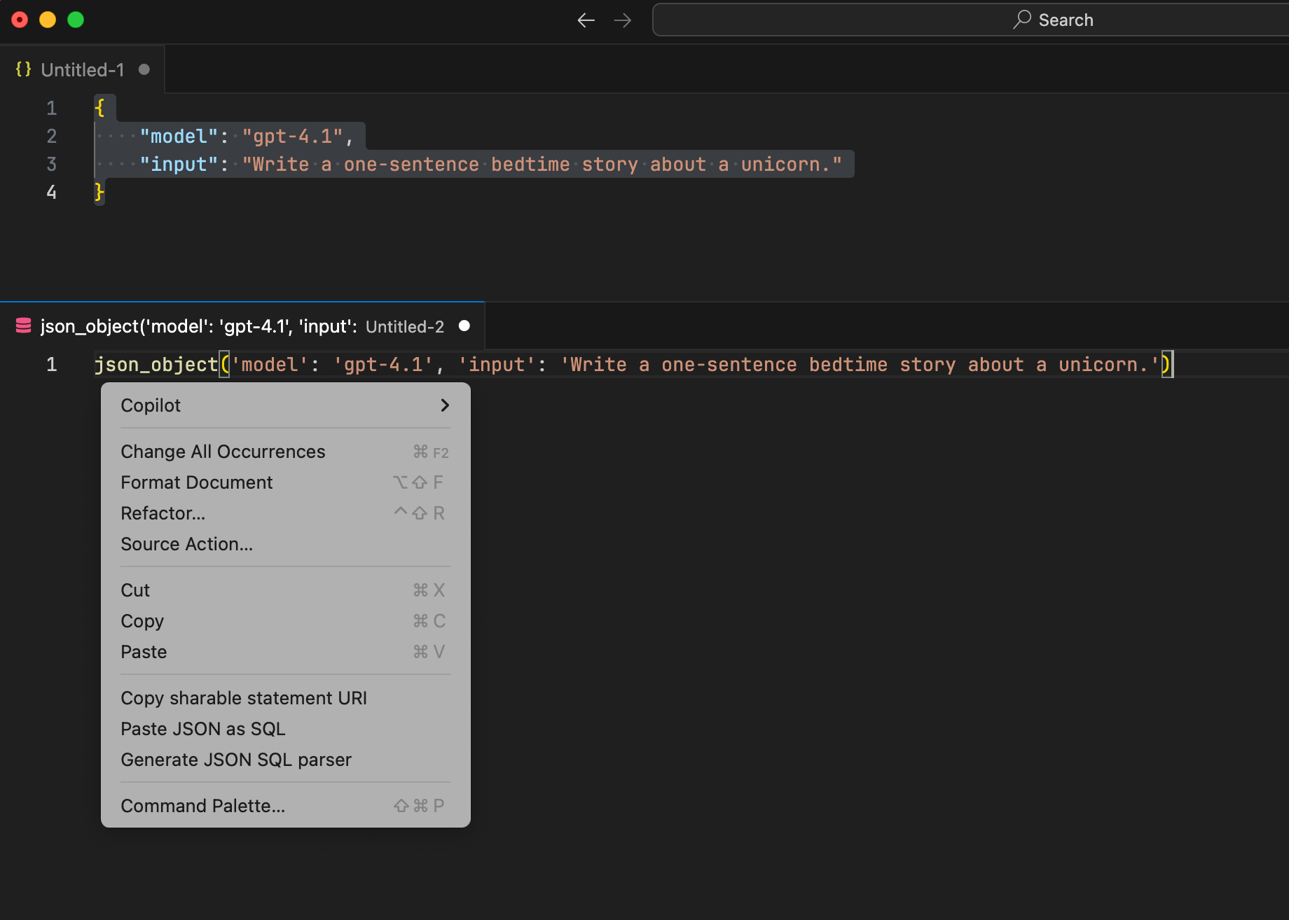 VSCode Example